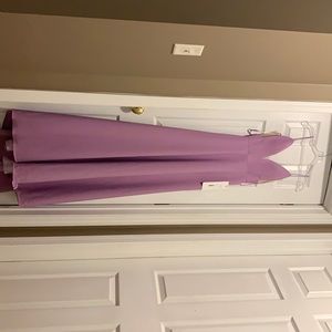 Lilac Purple size 0 A-line prom dress